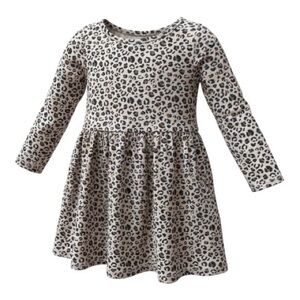 Cat & Jack Girls Animal Print Dress- Size 3T
